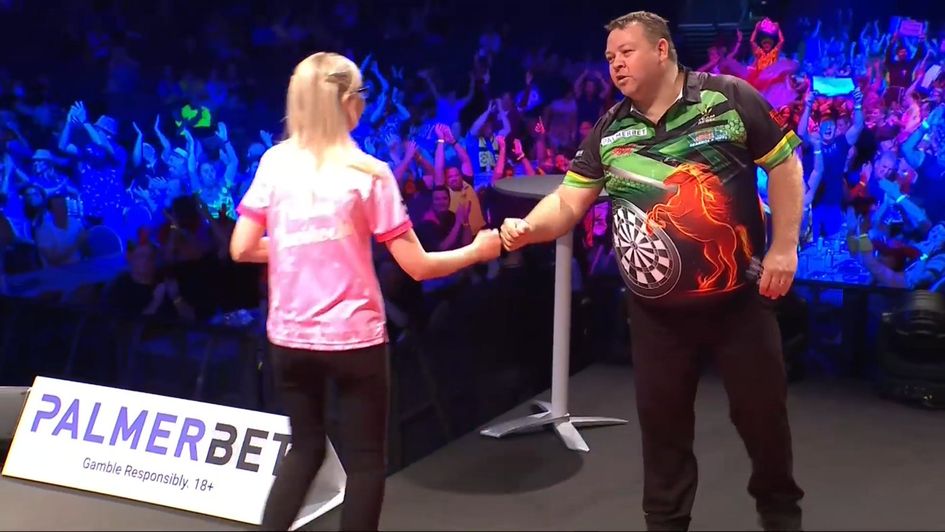 Fallon Sherrock bowed out in round one