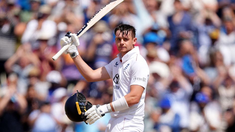 A brilliant hundred from Jamie Smith in Birmingham