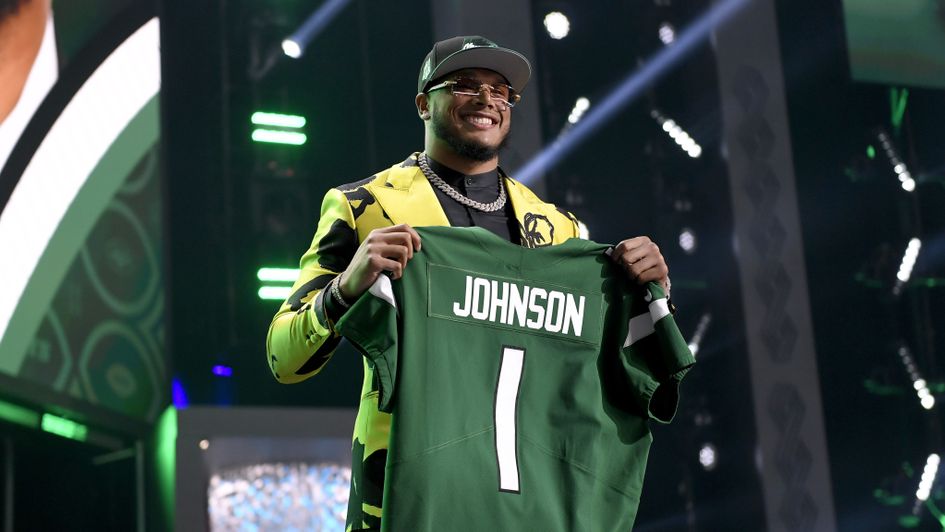 New York Jets number 24 overall pick - Jermaine Johnson