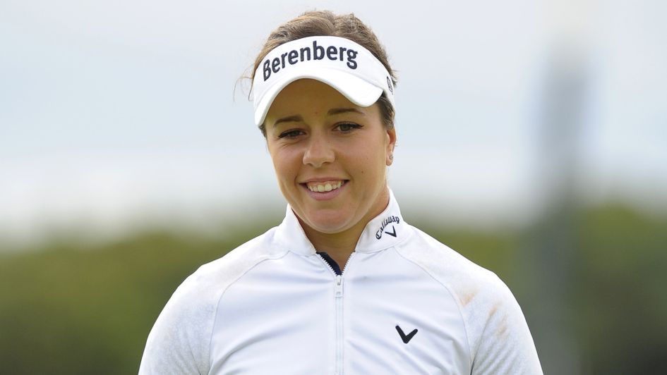 Georgia Hall: In contention