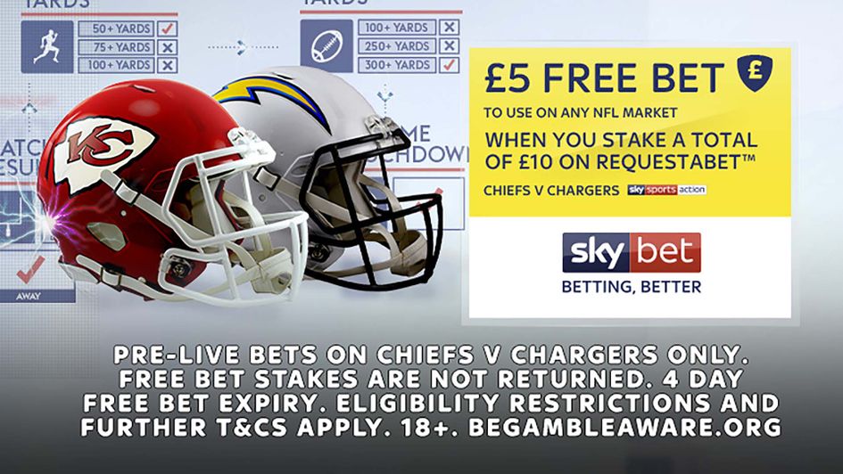 Sky Bet RequestABet offer on the NFL
