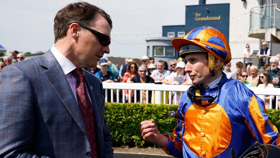 Ryan Moore in conversation with Aidan O'Brien