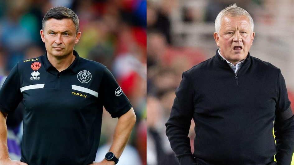 Paul Heckingbottom and Chris Wilder