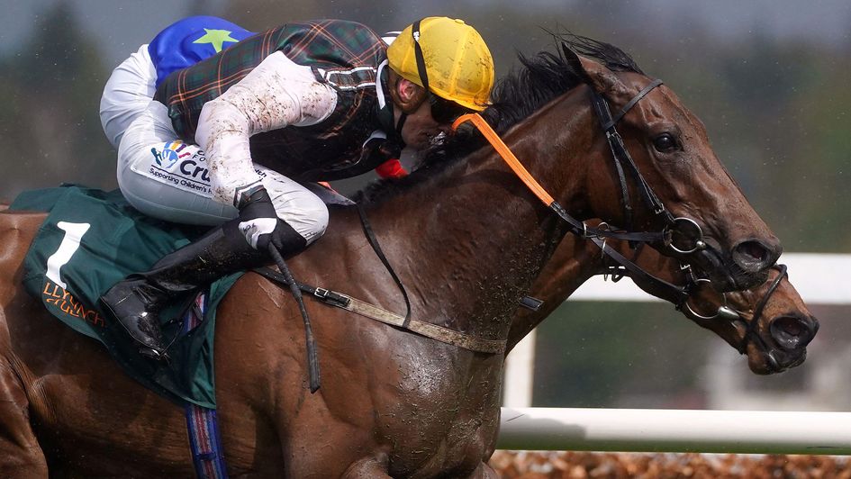 A Lilac Rolla ridden by jockey Billy Lee