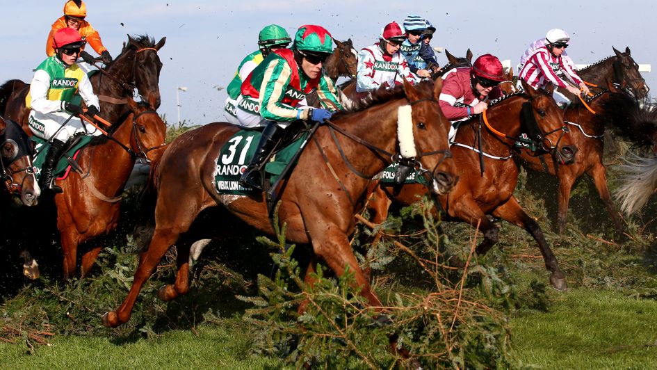 Tom Scudamore riding Vieux Lion Rouge