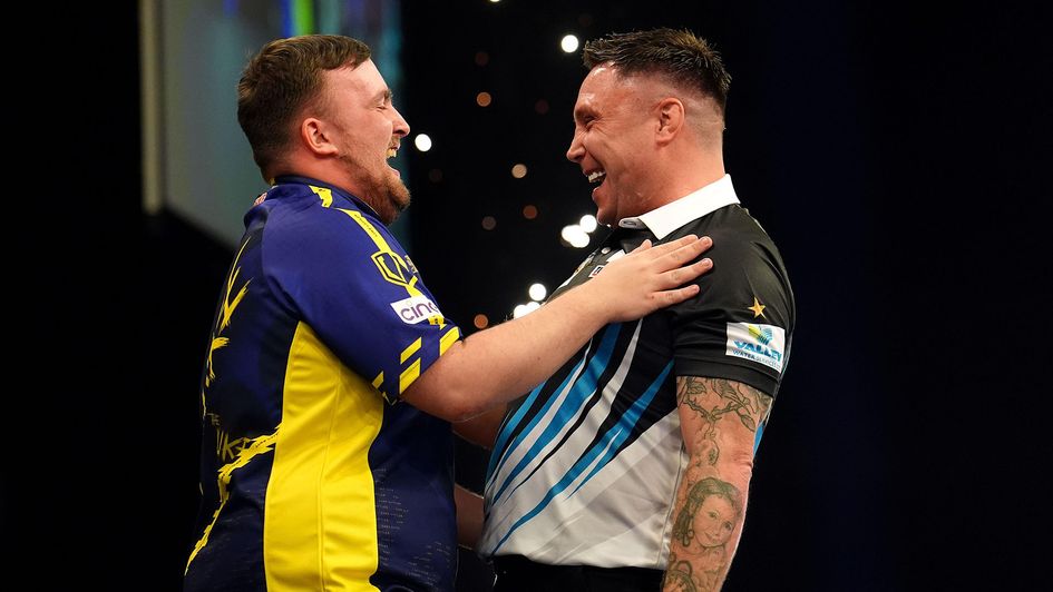 Luke Littler and Gerwyn Price