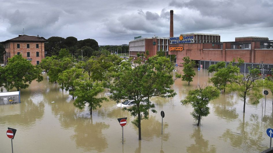 Flooding has hit Northern Italy
