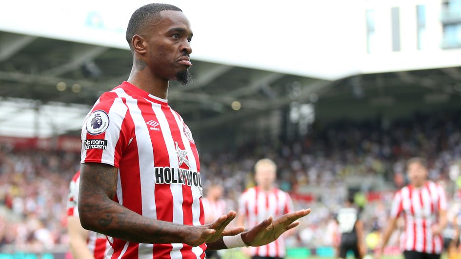 Brentford striker Ivan Toney