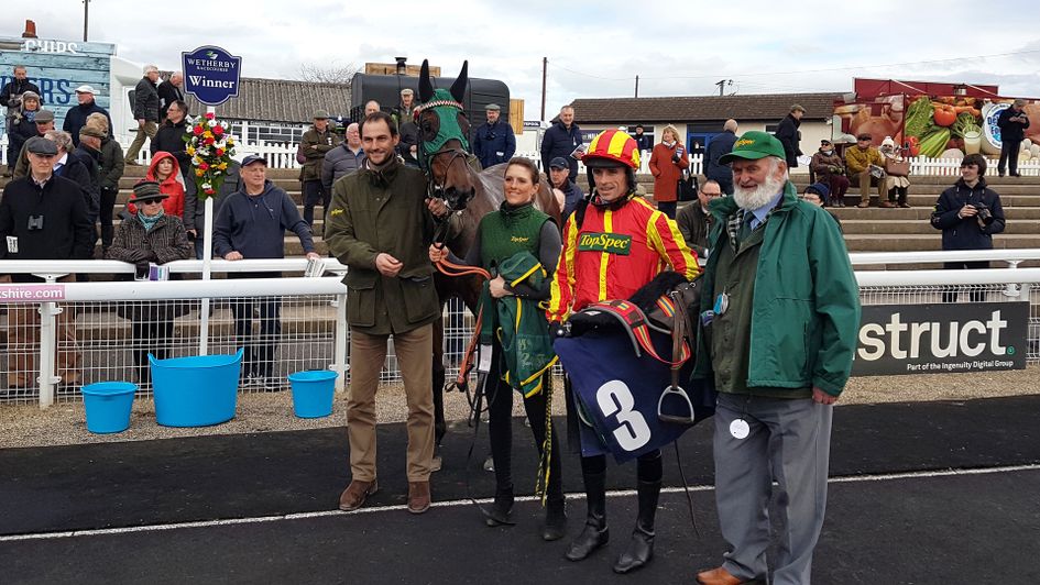 Top Ville Ben with winning connections at Wetherby