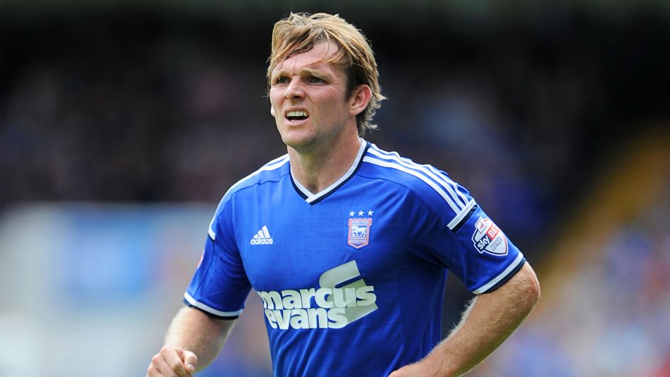 Jay Tabb in action for Ipswich