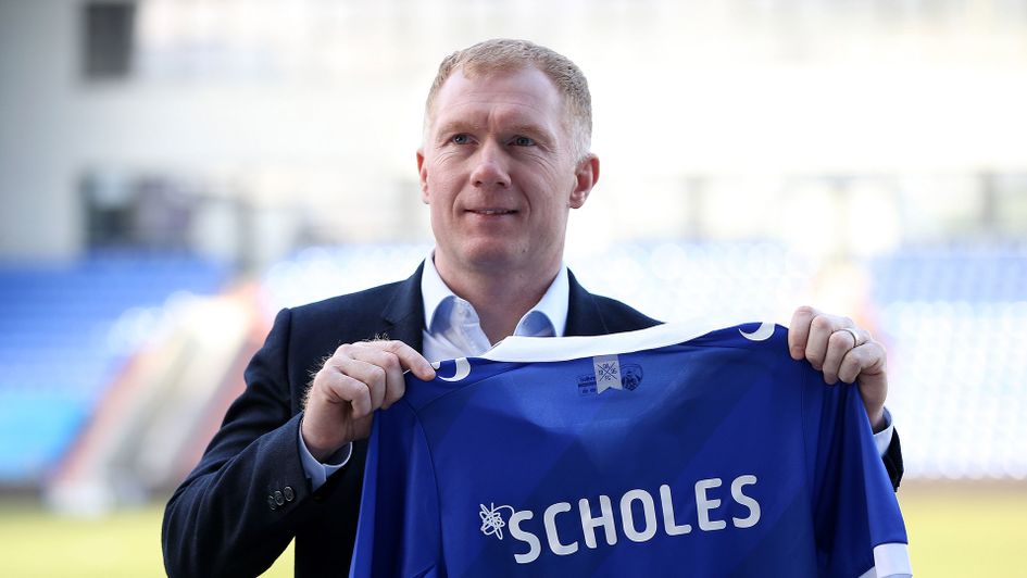 Paul Scholes: Oldham manager