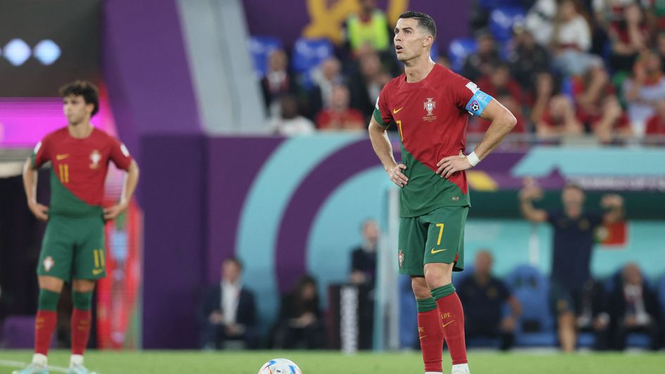 Cristiano Ronaldo at the World Cup for Portugal