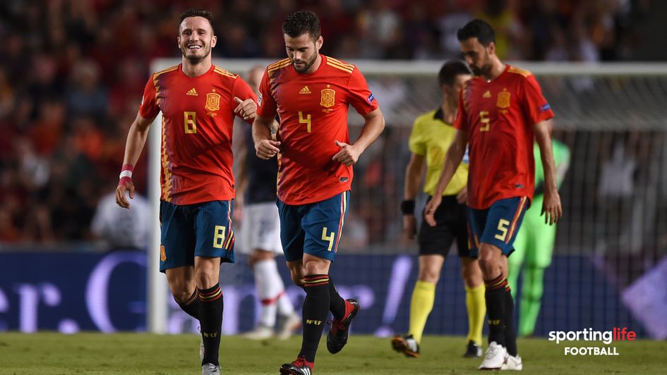 Spain scored six past Croatia in their UEFA Nations League clash