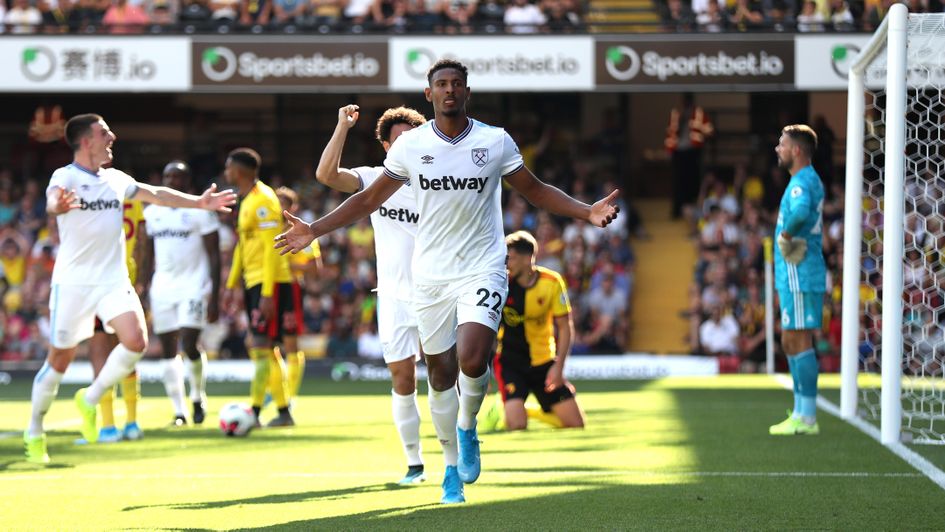 Sebastien Haller: West Ham's summer signing scored a brace at Watford