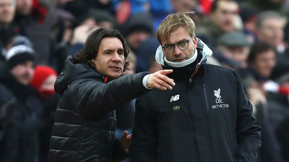 Zeljko Buvac and long-term boss Jurgen Klopp