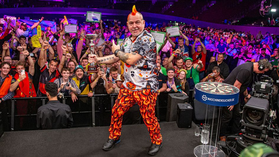 Peter Wright is European champion (Picture: Jonas Hunold/PDC Europe)