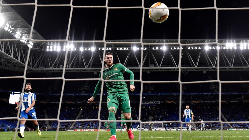Matt Doherty scores against Espanyol
