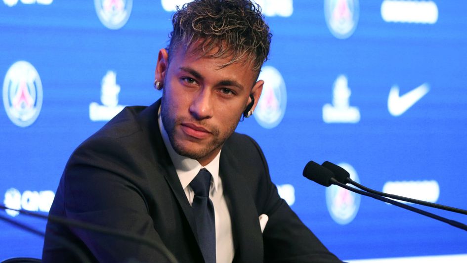 Neymar: Unveiled at Paris St Germain