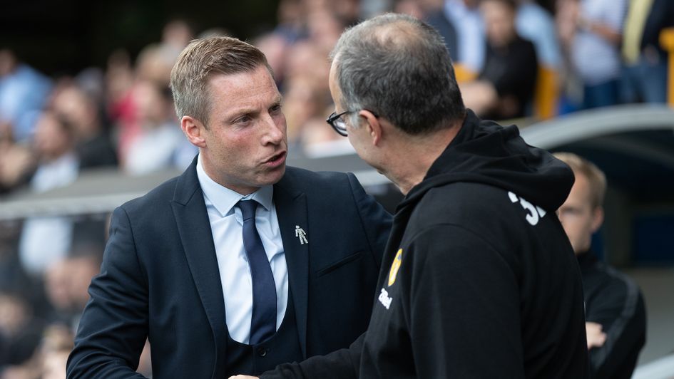 Neil Harris and Marcelo Bielsa