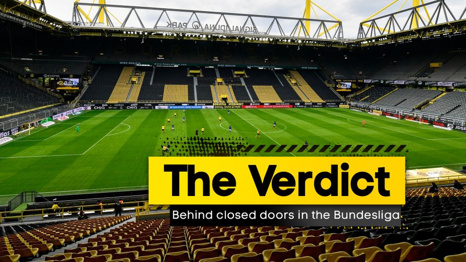 Our team discuss a new way of watching top-flight football as we saw in the Bundesliga - behind closed doors