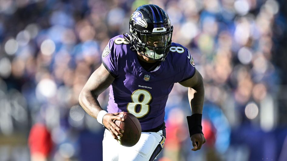 Baltimore Ravens quarterback Lamar Jackson