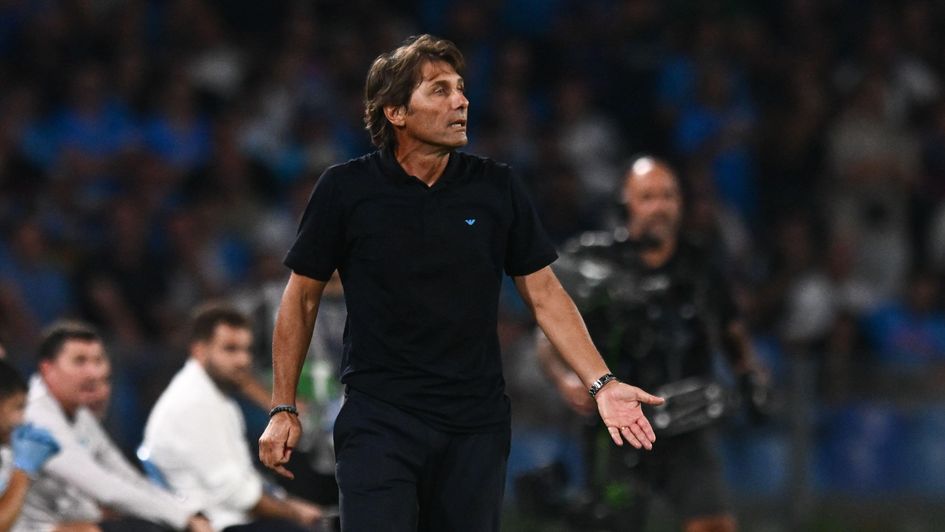 Napoli's manager Antonio Conte