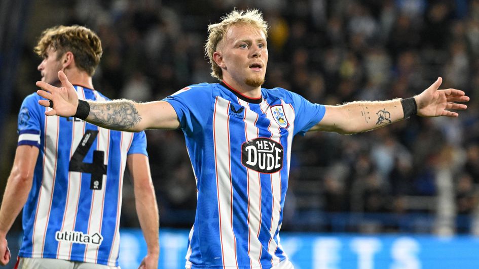 Huddersfield striker Joe Taylor