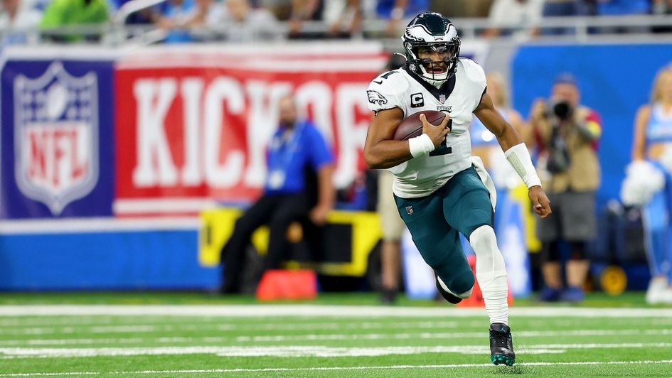 Jalen Hurts of the Philadelphia Eagles