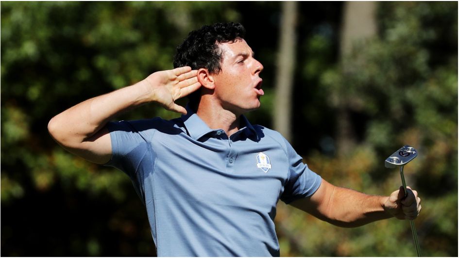 Rory McIlroy during the 2016 Ryder Cup