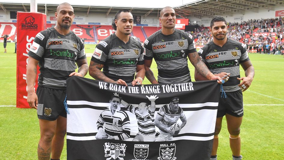 Hull FC celebrate