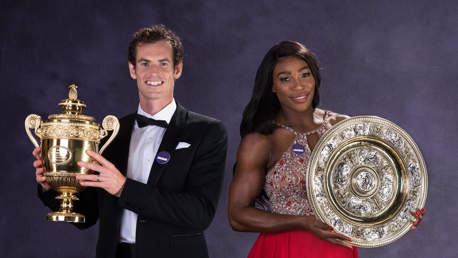 Andy Murray and Serena Williams: Wimbledon legends