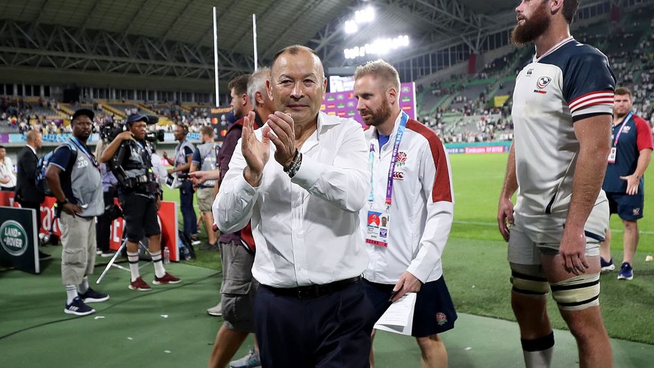 England coach Eddie Jones after England's 45-7 victory over the USA