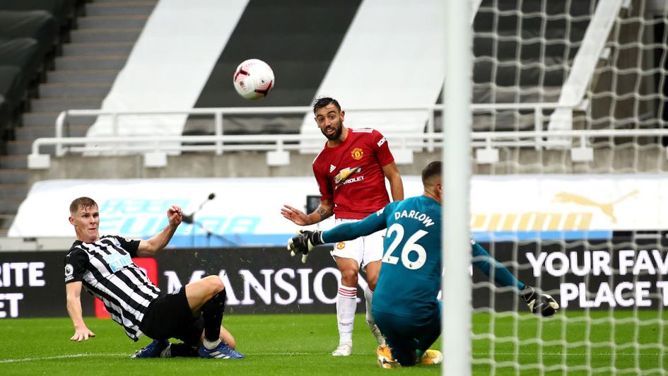 Bruno Fernandes fires United into the lead
