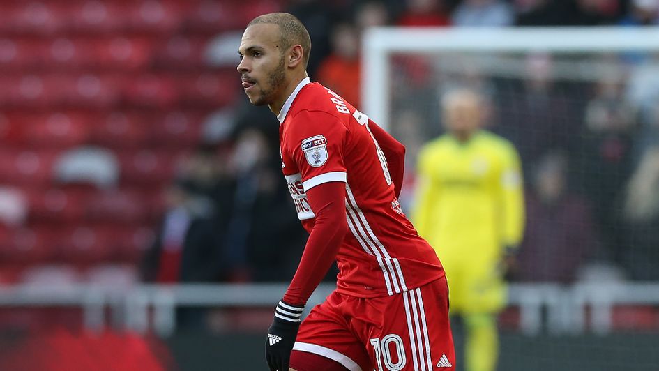 Martin Braithwaite during his time at Middlesbrough