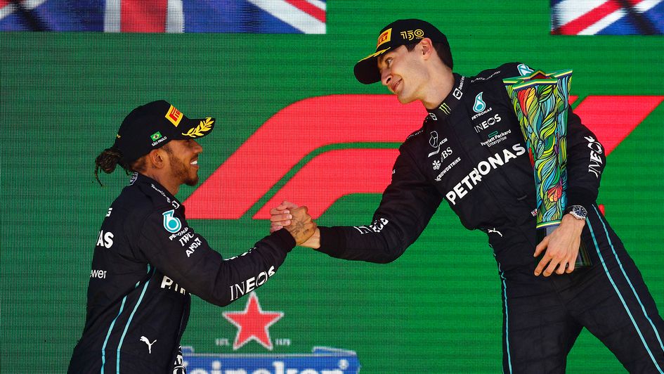 Lewis Hamilton could struggle to keep up with George Russell at Mercedes