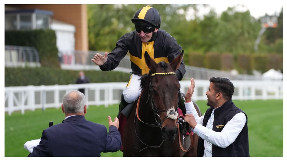 Mount Atlas and PJ McDonald after winning the Long Distance Cup