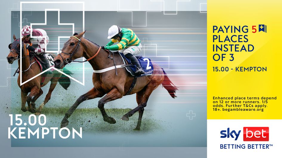 Saturday Kempton offer