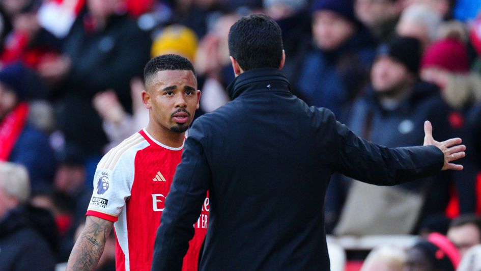 Gabriel Jesus's struggles with finishing have carried on at Arsenal.