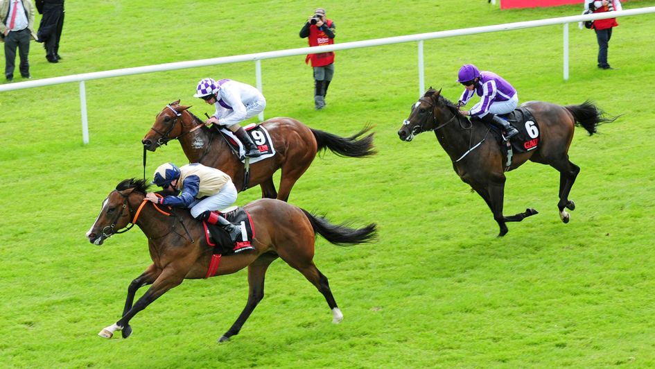 Beckford wins the Railway Stakes