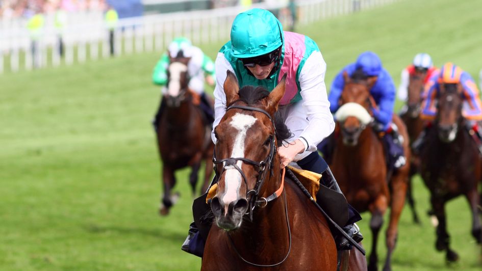 Ryan Moore wins the Derby on Workforce