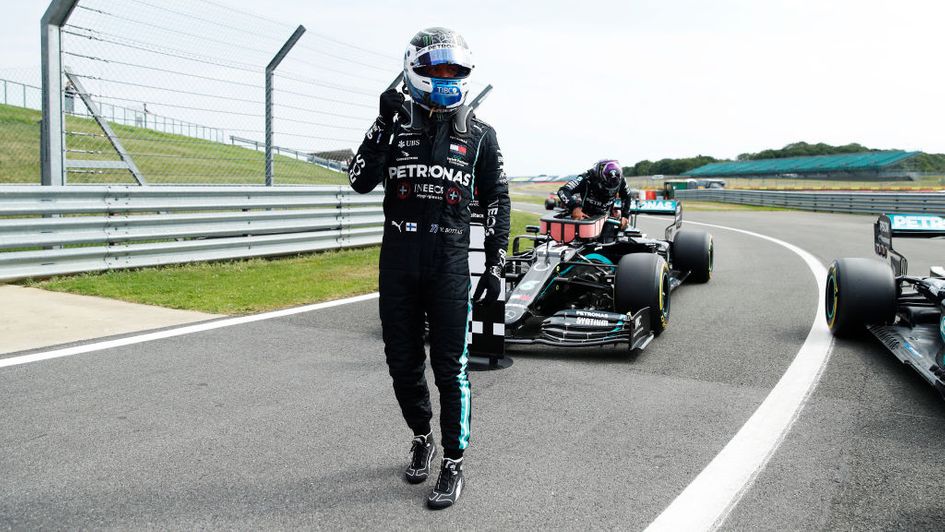 Valtteri Bottas took pole at Silverstone