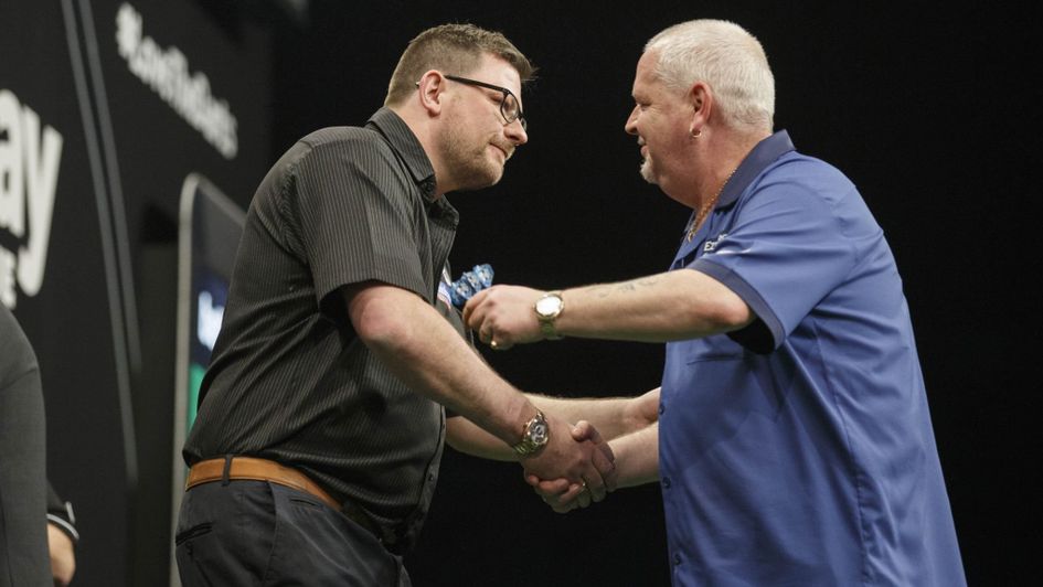 James Wade and Robert Thornton: Made history in 2014