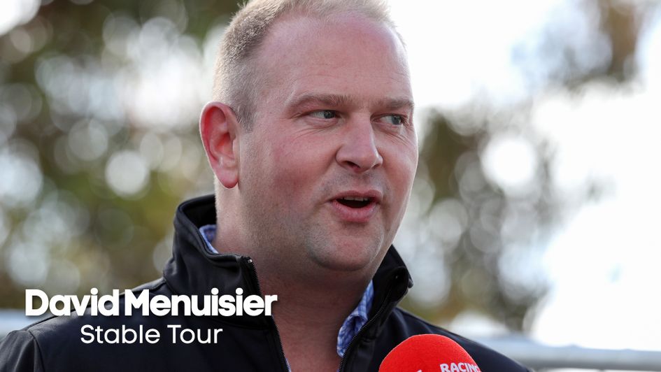 David Menuisier talks through his team of horses