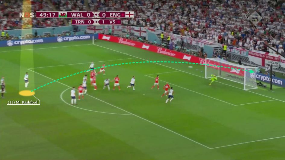 Magnificent free kick to open the scoring