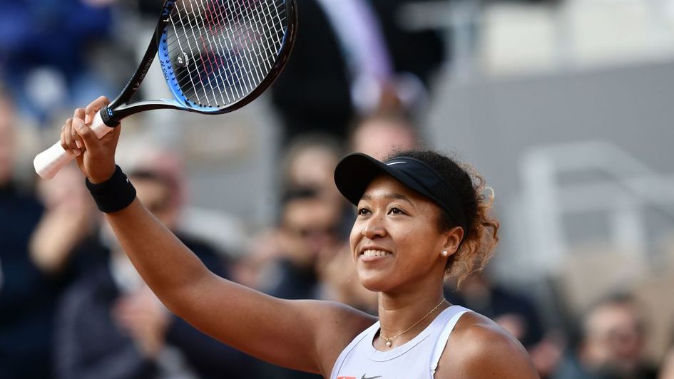 Naomi Osaka: The tennis star celebrates her win at the 2019 French Open