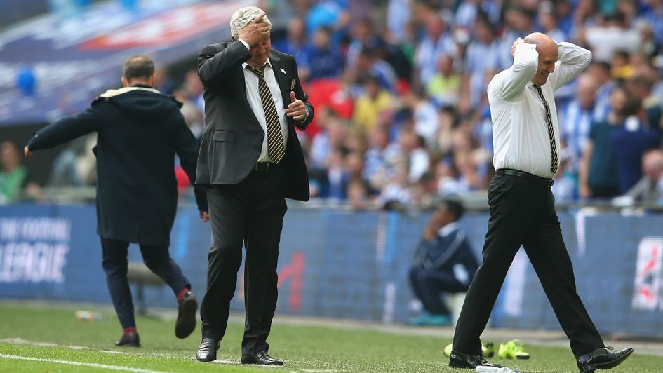 Steve Bruce was manager of Hull in their play-off final win over Sheffield Wednesday