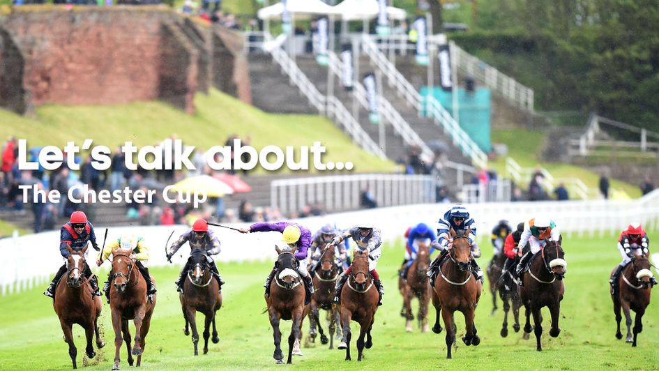 Trip To Paris (far left) wins the Chester Cup in 2015
