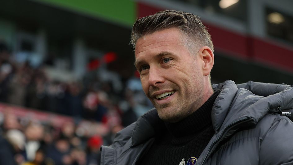 Luton manager Rob Edwards