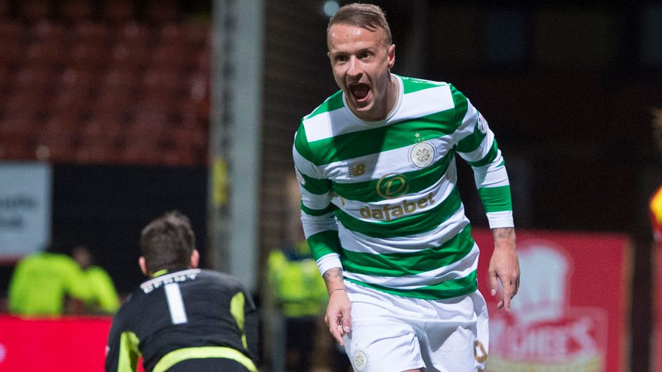 Leigh Griffiths celebrates