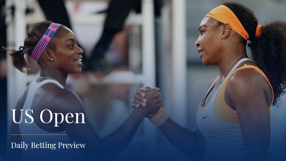 Sloane Stephens v Serena Williams is a match in our US Open betting preview and tips